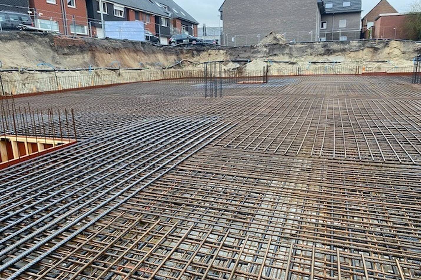 Bouwupdate - funderingsplaat klaar